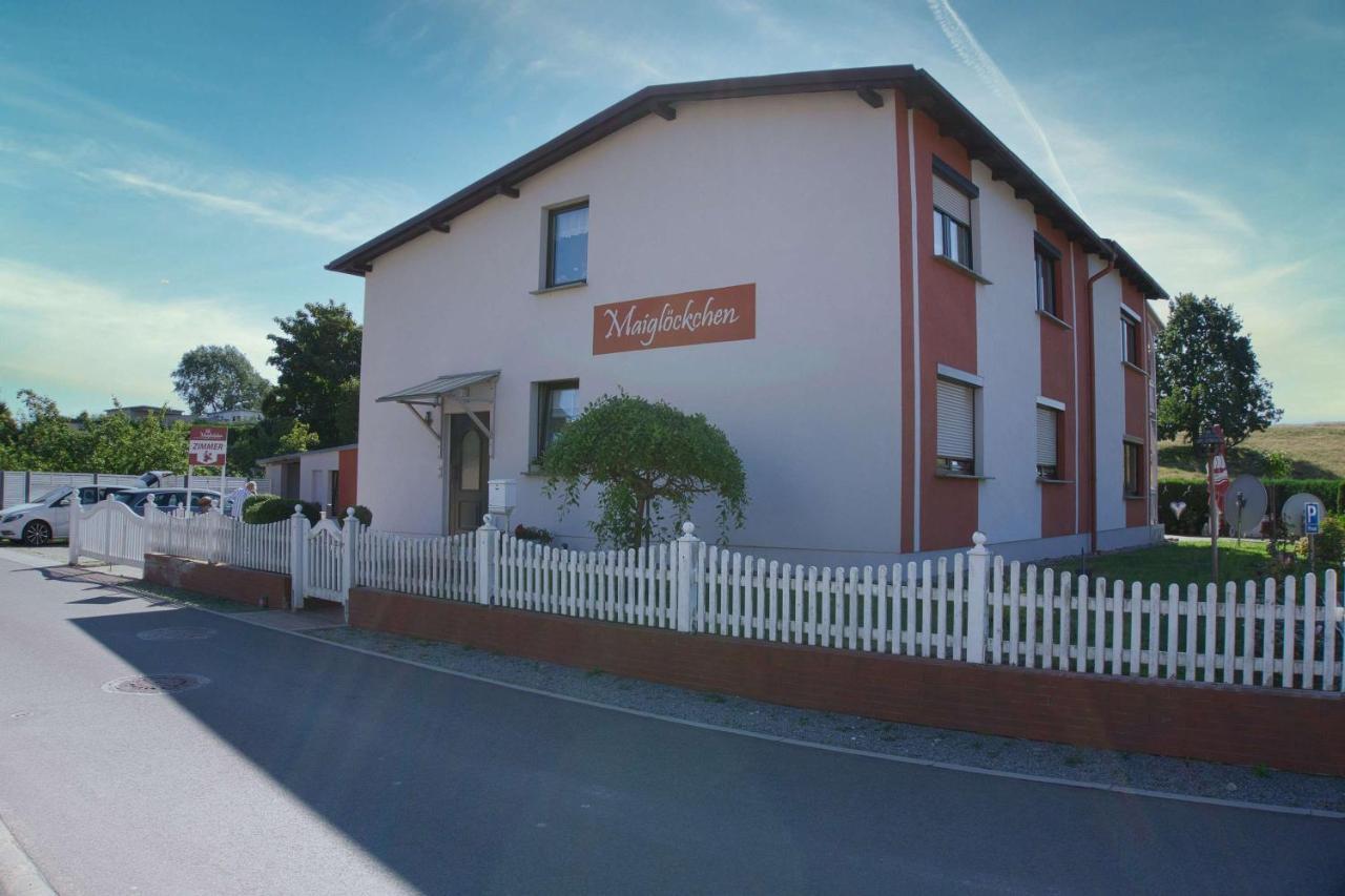 F-1016 Haus Maigloeckchen Doppelzimmer 03 Terrasse, Fruehstueck 괴렌 외부 사진